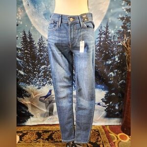 EXPRESS Mid Rise Denim Leggings Jeans Medium Size 8 NWT
